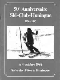 La couverture de la plaquette éditée en 1986 à l'occasion du cinquantenaire du Club