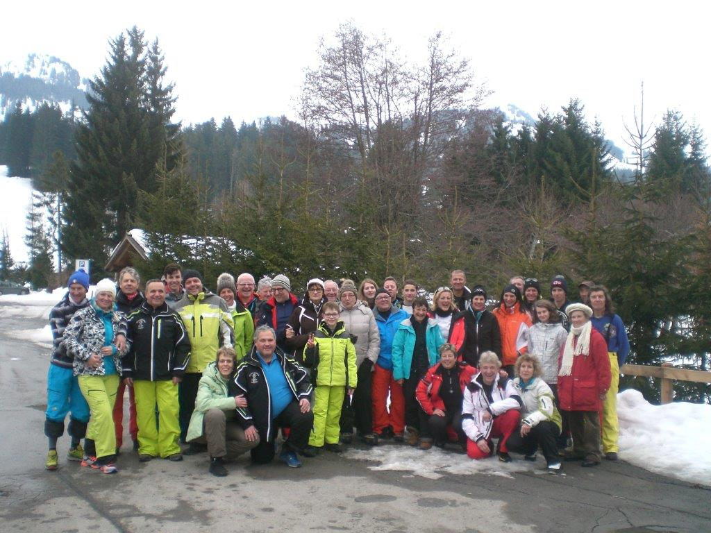 Groupe SCH à Saanenmöser pour les 80 ans